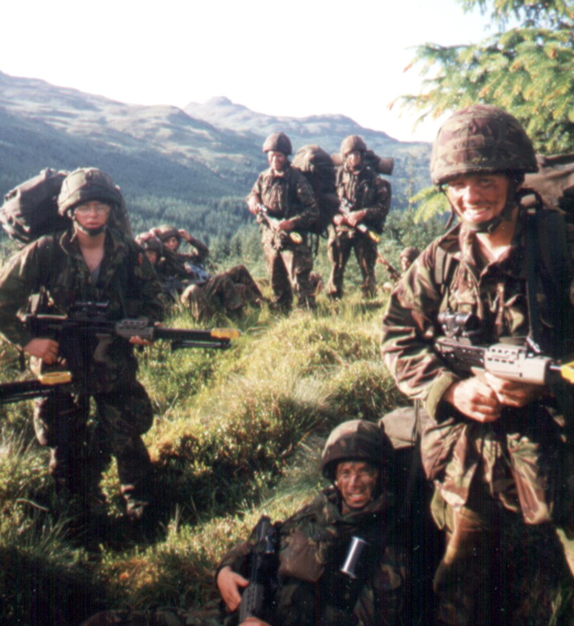 2 Platoon 
in Scotland